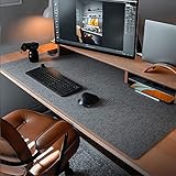DAWNTREES Schreibtischunterlage Filz,Filz Mauspad Groß,Rutschfeste Desk...