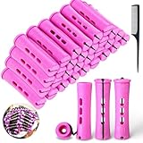 Xerteam 30 Stück Dauerwellen Wickler, Mittelgroße Lockenwickler Dauerwelle Set...