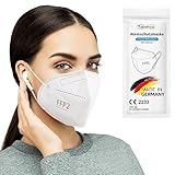 TubeRoo FFP2 Maske 5 Stück Masken, Made in Germany, Versand aus Deutschland,...