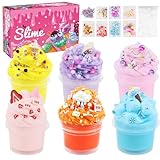 Schleim Kit Kinder - Eiscreme Slime Set Zum Selbermachen, Slimy Butter Cloud...