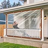 Transparente Plane - Durchsichtige Plane Mit öSen 2x3m Abdeckplane Transparent...