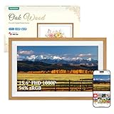 94% sRGB Frameo Digitaler Bilderrahmen 15.6 Zoll Groß Elektronischer...