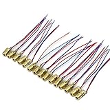 CESFONJER 15 Pcs Mini 3V Laserdiode Lasermodul Laser Punkt Dioden Laser Dot...