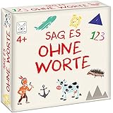 Sag es Ohne Worte Brettspiele ab 4 Jahre Pantomime Spiel Kinder Kartenspiel...