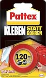 Pattex Kleben statt Bohren Klebeband, extra starkes doppelseitiges Klebeband,...
