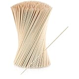 com-four® 1000x Schaschlik Spieße aus Holz - lange Holzspieße zum Aufspießen...