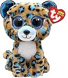 TY Cobalt Leopard Beanie Boo Regulär 6' | Beanie Baby Weiches Plüschtier |...