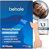 Behale - 30x Nasenpflaster Schnarchen - Dermatologisch getestet I Nose Strips...