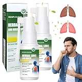 VEQENIFY 2 Stück Kräuterlungenreinigungs 30ml Herbal Lung CleansingSpray...