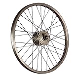 20 Zoll Vorderrad Alufelge/Shimano Nabendynamo DH-C3000-3N - Silber