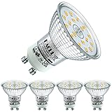 EACLL GU10 LED 4000K 4.9W Ersetzt 75W Halogen Leuchtmittel, 4er-Pack....