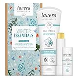 lavera Geschenkset - Winter Essentials - Handcreme & Lippenbalsam -...