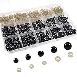 TOAOB Sicherheitsaugen für Häkeltiere 150 Stück Puppenaugen mit...