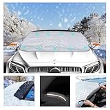 Jiltlu Auto Frontscheibenabdeckung Schneeabdeckung Winter Magnetic Auto...