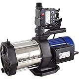 Agora-Tec® Hauswasserautomat Hauswasserwerk 5-1300 10DW, 5 stufige Kreiselpumpe...