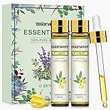 Migcaput Ätherisches Ylang-Ylang-Öl für Diffuser (2 x 10ml),100% reines und...