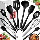 Retoo Küchenutensilien, Silikon-Küchenutensilien-Set, 10-teiliges...