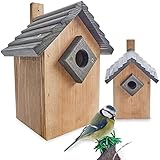 zooprinz Stabiler Nistkasten für Wildvögel/Gartenvögel - mit sicherem Schutz...