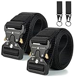 MOAZIFI 2er Taktischer Gürtel, Gürtel Herren, Arbeitsgürtel Herren, Tactical...