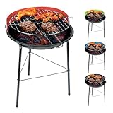 BBQ Collection Grill - BBQ Holzkohle - Leichter tragbarer Barbecue-Grill - Ø 43...