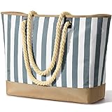 oscaurt Strandtasche, Badetasche Wasserdicht mit Nasstasche Strandtasche Groß...