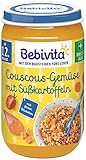 Bebivita Menüs ab dem 12. Monat Couscous-Gemüse mit Süßkartoffeln, 6er Pack...