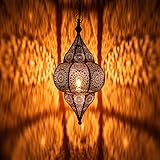Orientalische Lampe Pendelleuchte Lunar 40cm E27 Lampenfassung | Marokkanische...
