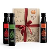 Natulio Bio Öl Geschenkset Gewürzöle kaltgepresst - Geschenkidee - das...