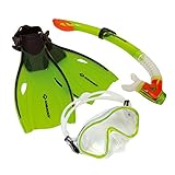 Schildkröt Kinder-Schnorchelset Bermuda 3-teilig, Brille, Schnorchel, Flossen...