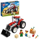 LEGO 60287 City Traktor Spielzeug, Bauernhof Set mit Minifiguren und...