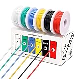 Coomoors 22AWG Elektrischer Kabel 22 Gaug Elektrischer Kabel Silikonkabel 6...