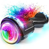 SISIGAD Hoverboards 6,5 Zoll Skateboard Kinder,Hoverboard mit Bluetooth - Led...