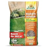 Neudorff RasenDünger Moos- & UnkrautStopp – Rasendünger mit Eisen und Kalium...