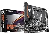 GIGABYTE B550M AORUS Elite Mainboard – AMD Ryzen 5000 CPUs, 5+3 Phasen VRM,...
