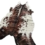 ABOUT YOUR HOME EST 2020 Kuhfell Teppich Kunstfell 180x220cm Fellimitat Waschbar