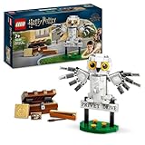 LEGO Harry Potter Hedwig im Ligusterweg 4 Set mit Spielzeug-Eule für Kinder,...