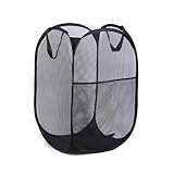 Wäschekorb Faltbar, Wäschesack, Faltbarer Wäschekorb,Pop-Up-Wäschekörbe mit...