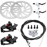 ANBOO Fahrrad Scheibenbremse Set, 160mm Bremsscheibe Fahrradbremsensatz...