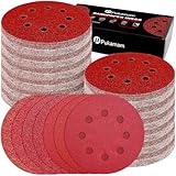 140 Stück Exzenter Schleifpapier 125mm Klett 40/60/80/120/180/240/400 Körnung...