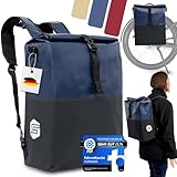 Forrider 3in1 Fahrradtasche für Gepäckträger mit Rucksack Wasserdicht 27L I...