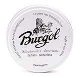 Burgol Schuhwachs - Lederpflege Schuhcreme shoe wax 100 ml Blechdose: Farbe:...