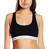 Tommy Hilfiger Damen Bralette Sport BH, Schwarz (Black 990), M EU