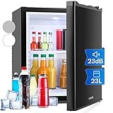 Klarstein MKS-10 Mini Kühlschrank Minibar Getränkekühlschrank (19 Liter...