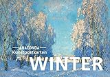 Postkarten-Set Winter: 18 Kunstpostkarten aus hochwertigem Karton. ca. 0,28€...