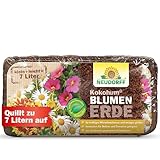 Neudorff KokoHum BlumenErde – Praktische Brikett-Erde erspart schweres...