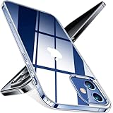 TORRAS Exklusiv 100% Clear für iPhone 12 Mini Hülle [Ultra Dünn & Extrem...
