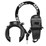 AXA Imenso Retractable XL + ULC 130 + Set mit Tasche – Rahmenschloss mit Kette...
