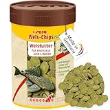 sera Wels-Chips Nature Welsfutter 250 ml | Formstabile Chips für den gesunden...