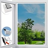 KESSER® Fliegenschutzgitter für Fenster | 100 x 120 cm | mit Aluminium Rahmen...