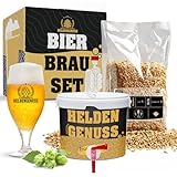 Heldengenuss - Bierbrauset Pils - 5L Bier - [Echtes Brauerlebnis] - Bier brauen...